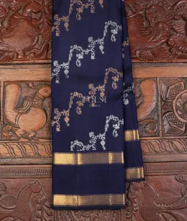 Blue Kanjivaram Silk Saree T692858-image