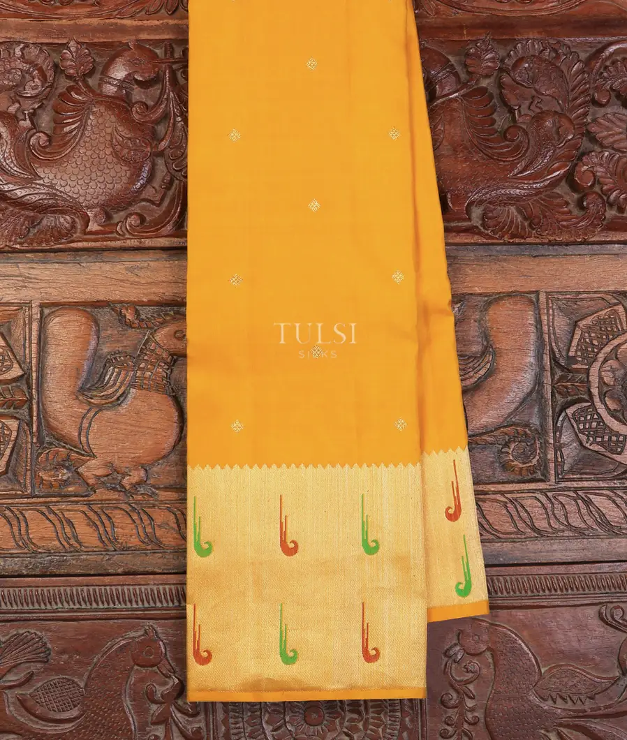 Yellow Kanjivaram Silk Saree T680743-image