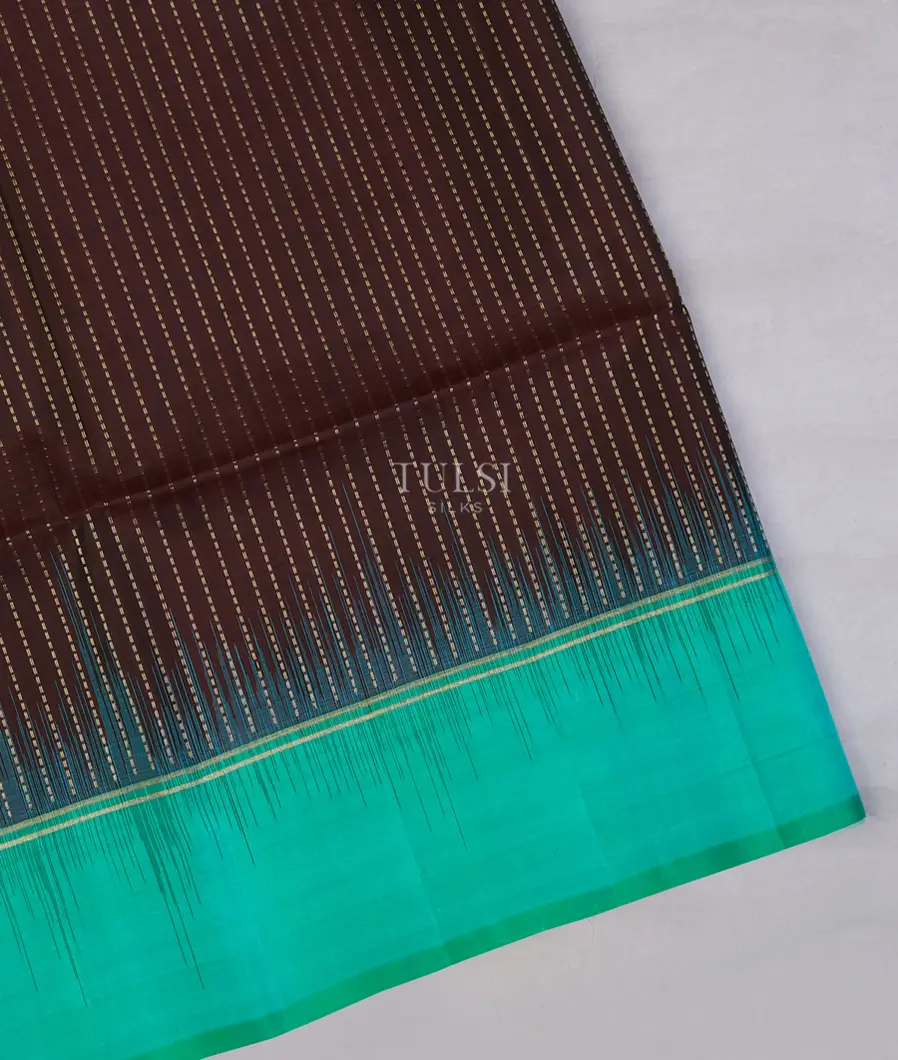 Brown Soft Silk Saree T698022-image