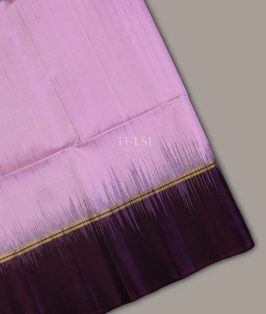Lavender Soft Silk Saree T698006-image
