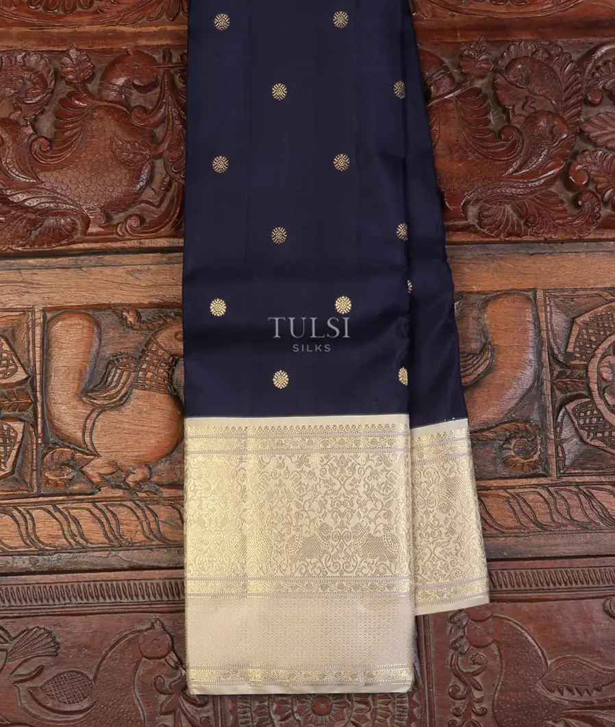 Blue Kanjivaram Silk Saree T698923-image
