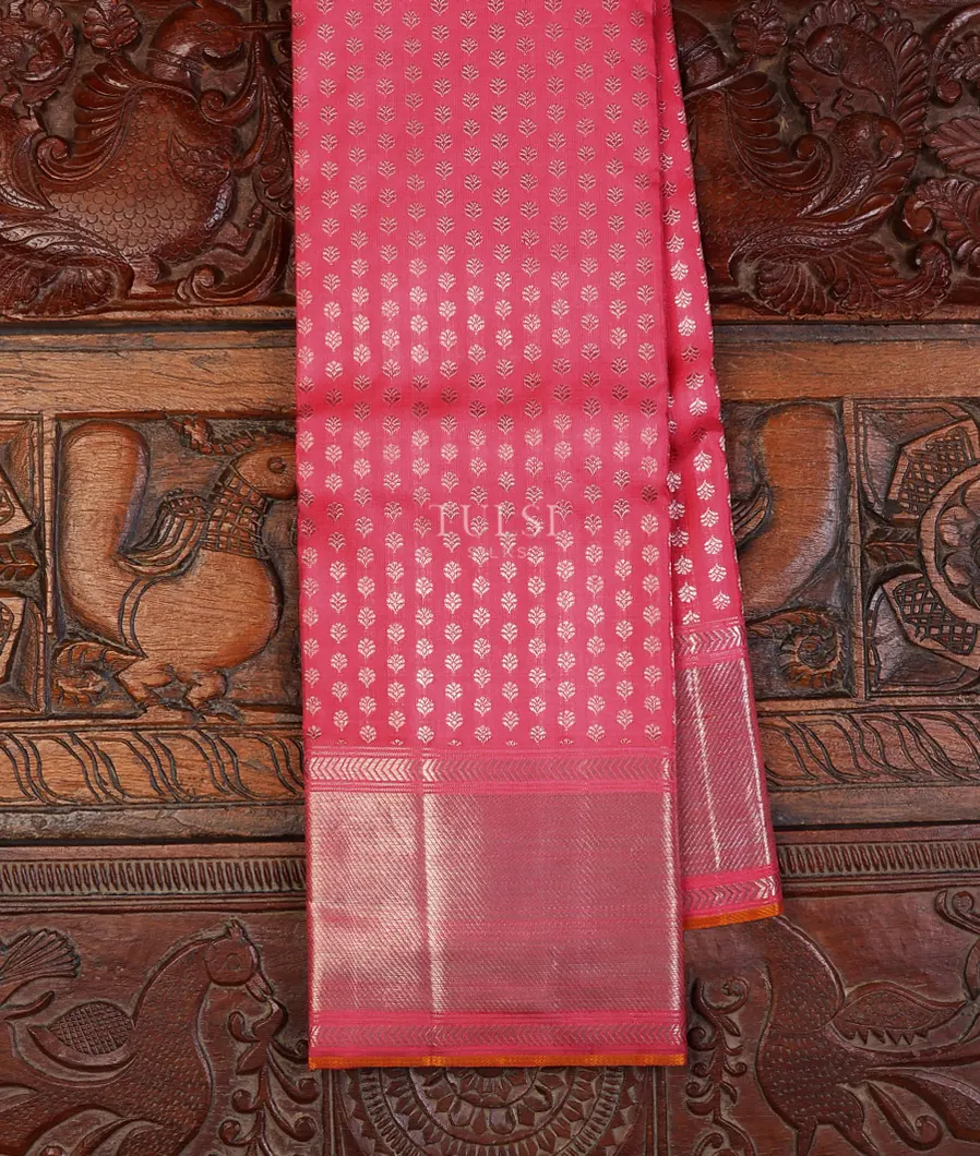 Pink Kanjivaram Silk Saree T486573-image
