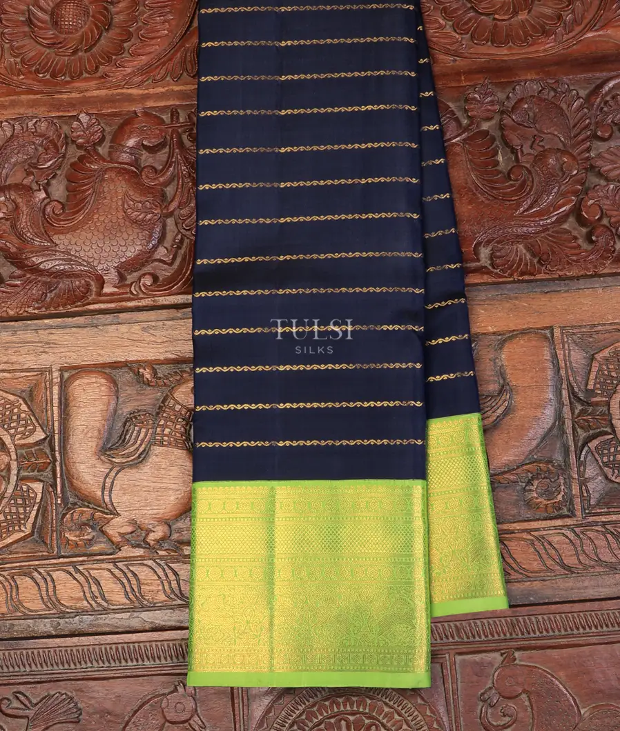 Blue Kanjivaram Silk Saree T691971-image