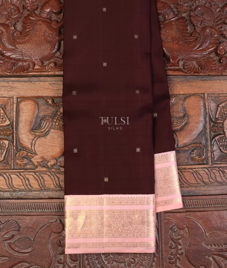 Brown Kanjivaram Silk Saree T698919-image