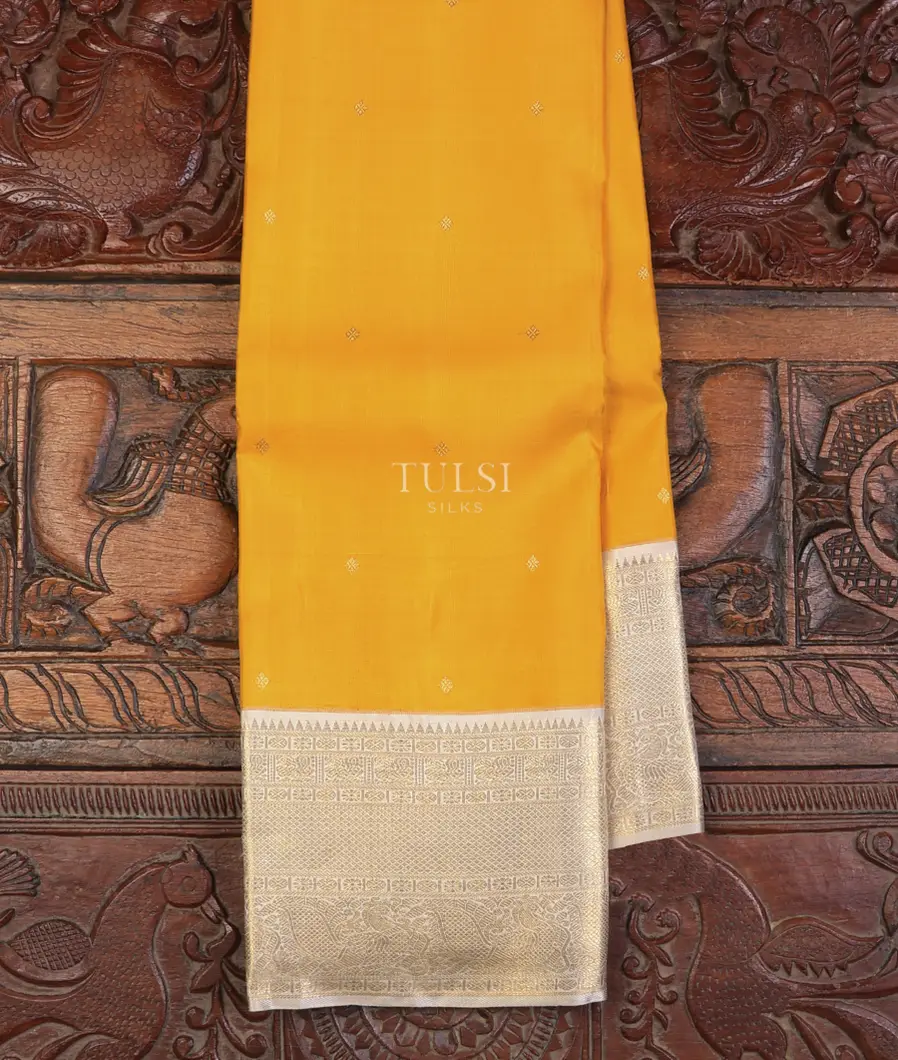Yellow Kanjivaram Silk Saree T698922-image