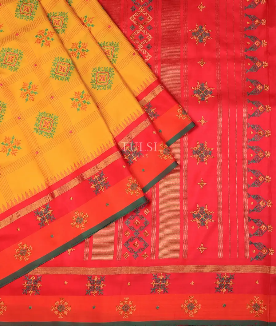 yellow-kanjivaram-silk-embroidery-saree-t672377-t672377-d
