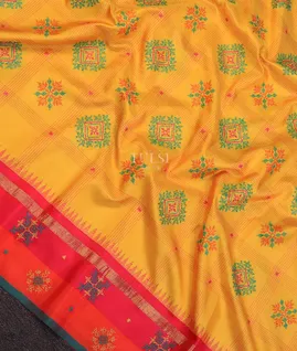 yellow-kanjivaram-silk-embroidery-saree-t672377-t672377-e