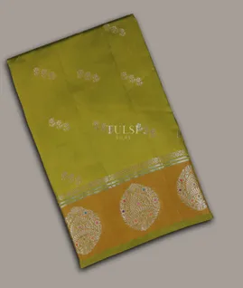 Light Green Chaniya Silk Saree  T697759-image