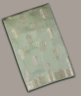 Greenish Grey Chaniya Silk Saree  T679566-image