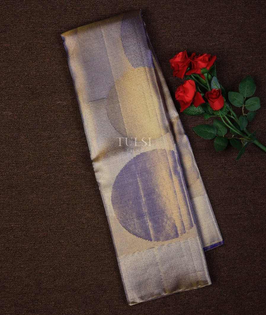 Blue Tissue Kanjivaram Silk Saree T699460-image