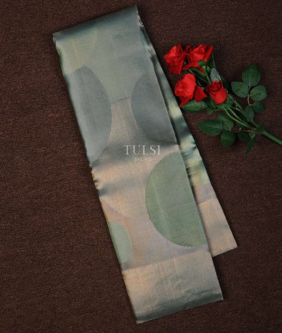 Green Tissue Kanjivaram Silk Saree T692882-image