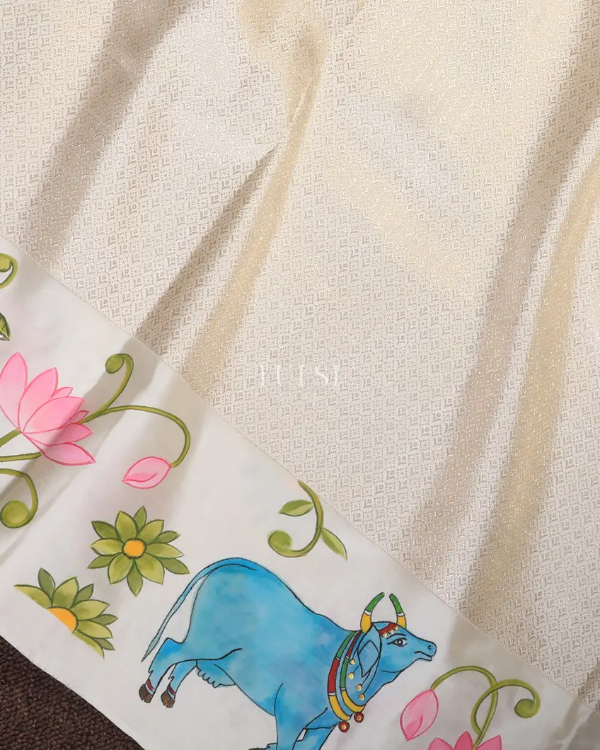 off-white-kanjivaram-silk-handpainted-saree-t700572-t700572-d