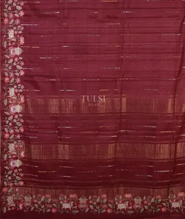 pinksh-red-tussar-embroidery-saree-t694668-t-d