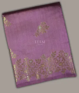 Lavender Chaniya Silk Saree T695433-image