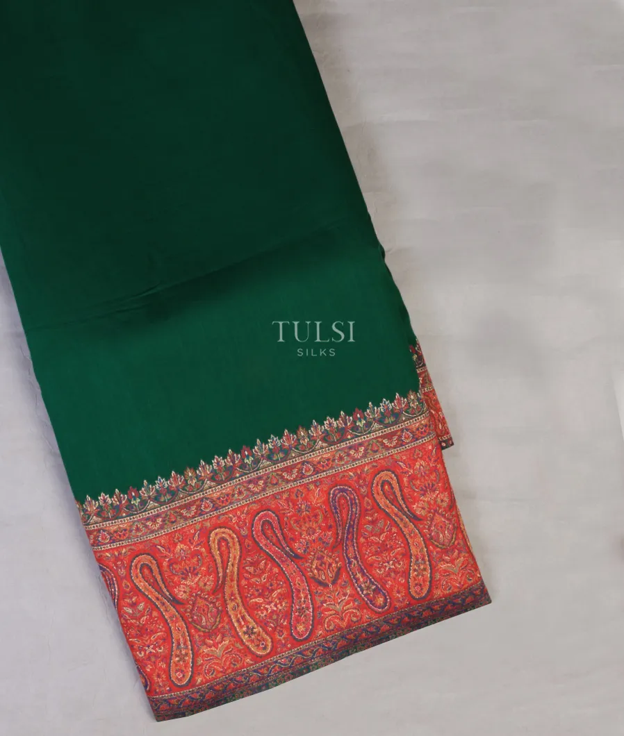 Green Kashmir Kani Silk Saree T660048-image