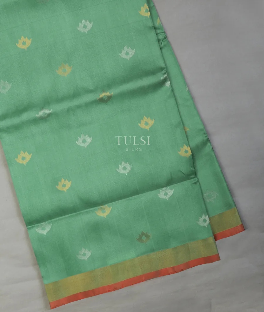 Green Uppada Silk Saree T700525-image