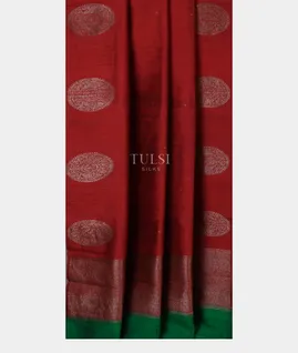 red-banaras-tussar-saree-t694592-t694592-b