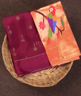 Pink Mysore Crepe Silk Saree T702672-image