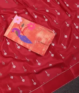 pinkish-red-mysore-crepe-silk-saree-t702673-t702673-d