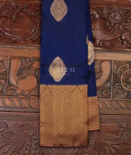 Blue Kanjivaram Silk Saree T658499-image