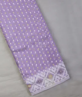 Lavender Dhakai Cotton Saree T690389-image