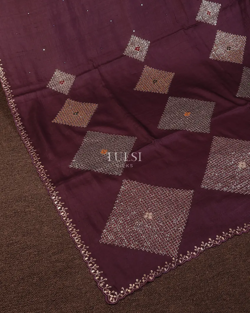 burgundy-tussar-embroidery-saree-t693596-t693596-e