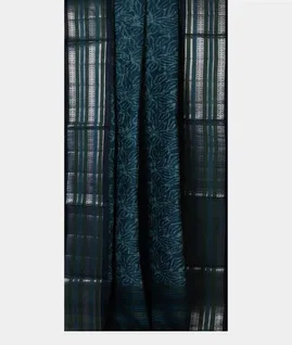 dark-green-and-blue-printed-cotton-saree-t703895-t703895-b