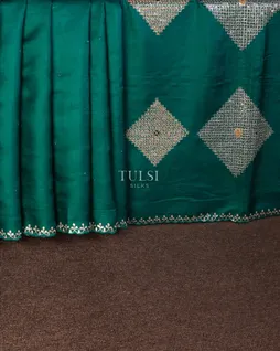 teal-blue-tussar-embroidery-saree-t693594-t693594-b