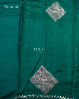 teal-blue-tussar-embroidery-saree-t693594-t693594-c