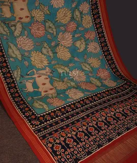 blue-patan-patola-silk-saree-with-pen-kalamkari-t565943-1-without-blouse-t565943-1-d