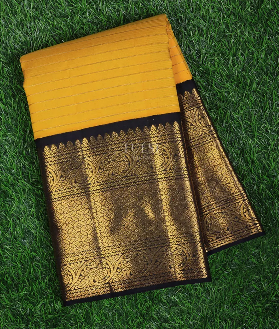 Yellow Kanjivaram Silk Saree T702907-image