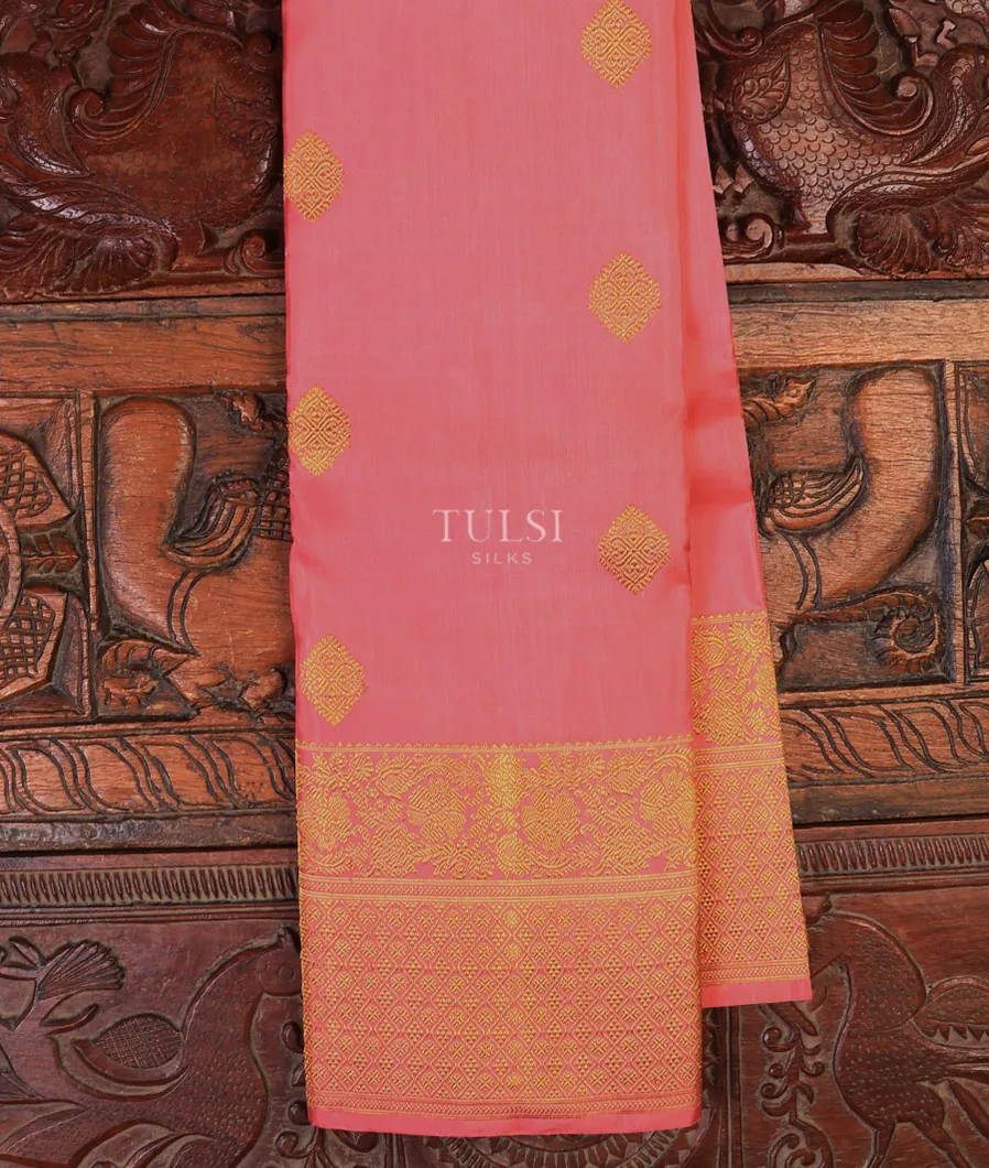 Pink Kanjivaram Silk Saree T664709-image
