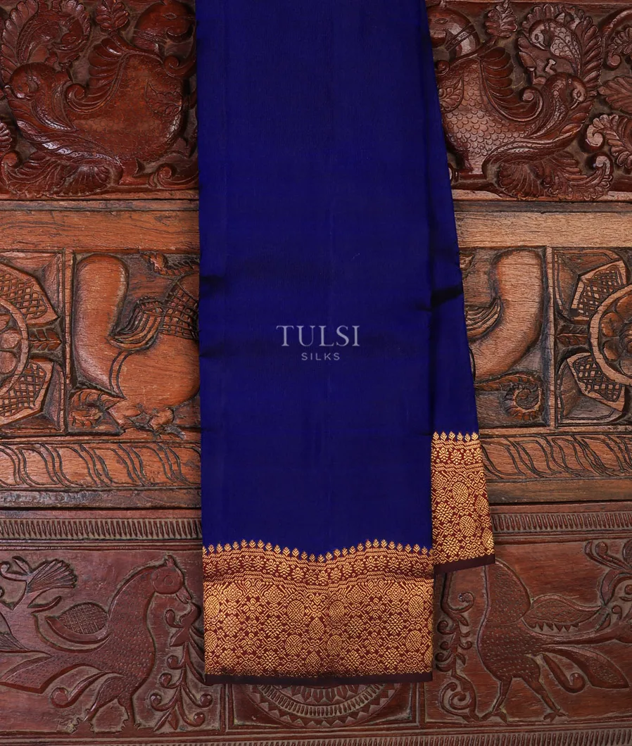 Blue Kanjivaram Silk Saree T675793-image