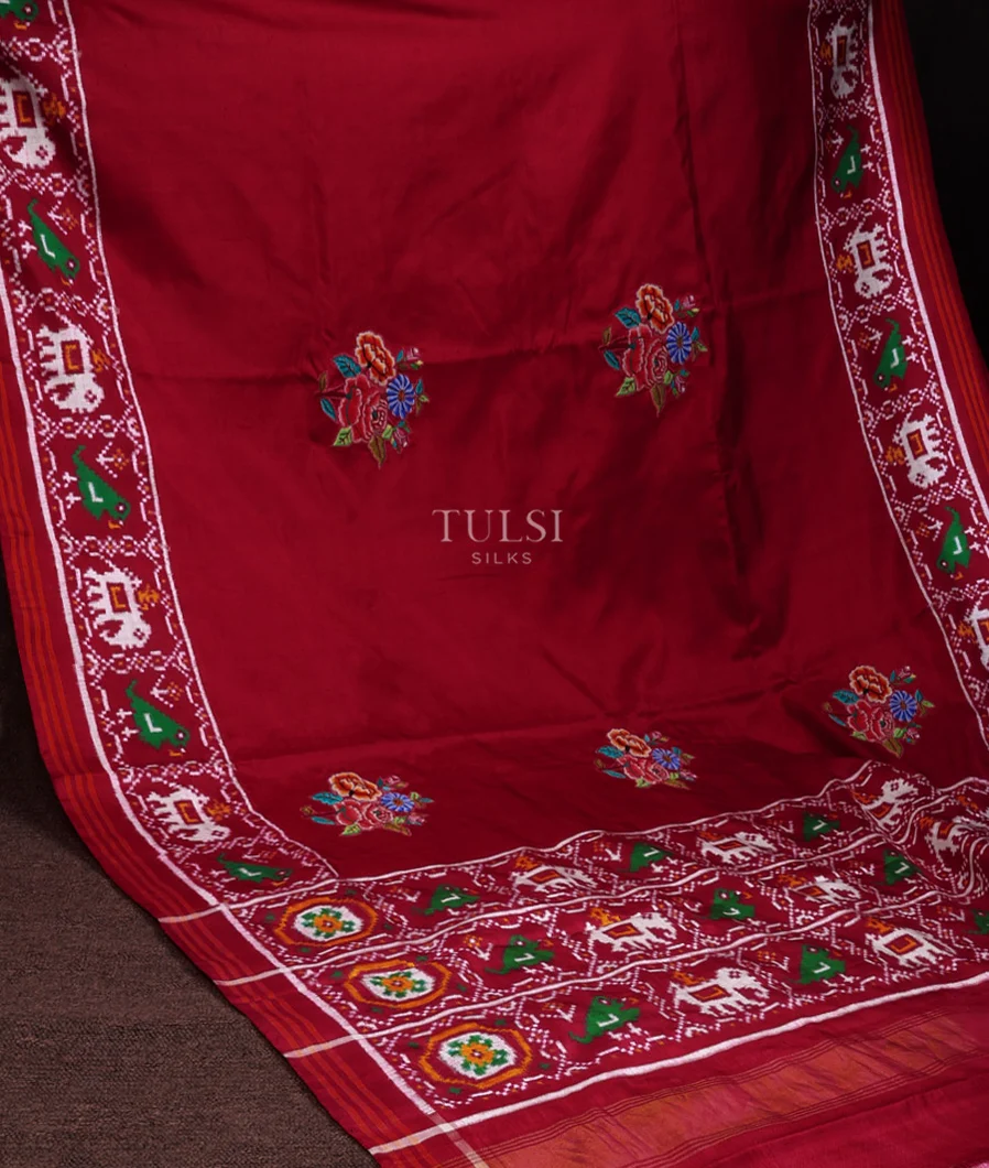 reddish-pink-patan-patola-silk-saree-with-embroidery-t674007-t674007-b