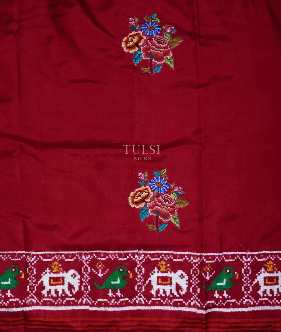 reddish-pink-patan-patola-silk-saree-with-embroidery-t674007-t674007-f