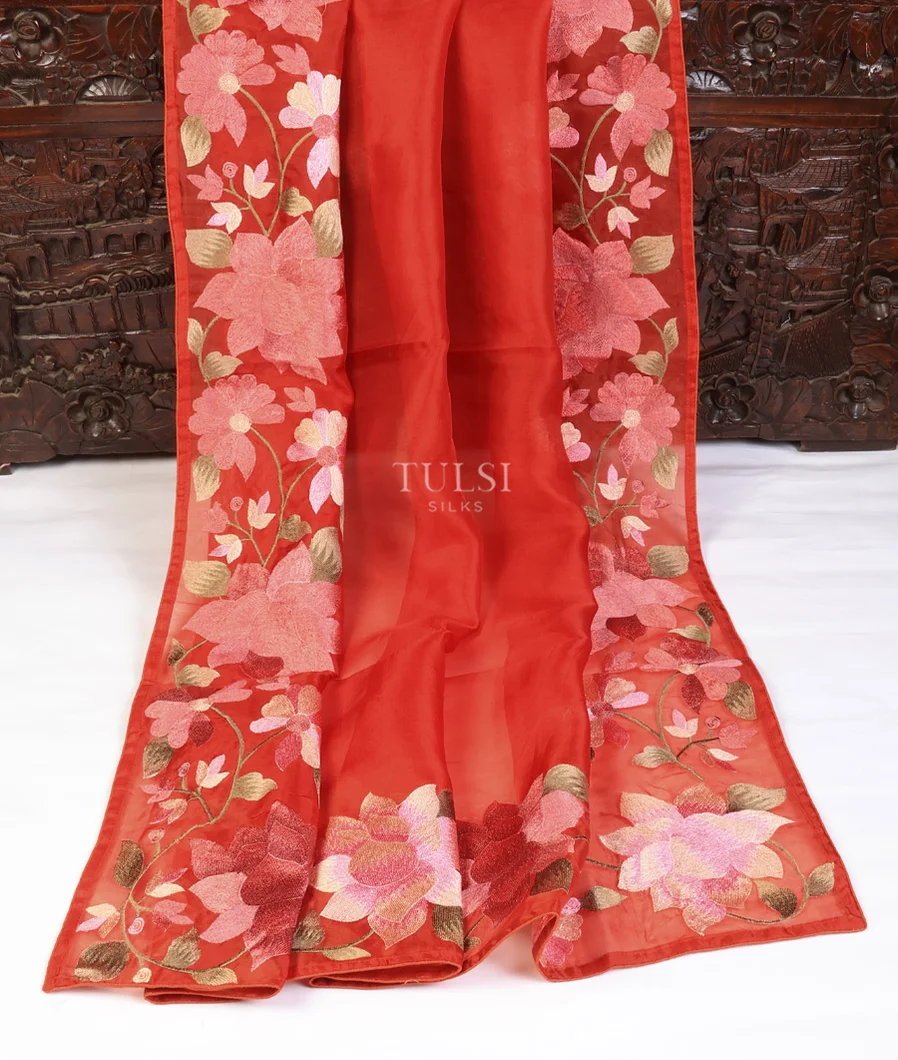 orange-kora-organza-embroidery-saree-t705607-t705607-d