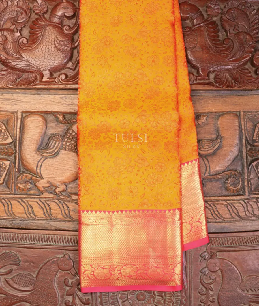 Yellow Soft Silk Saree T697871-image