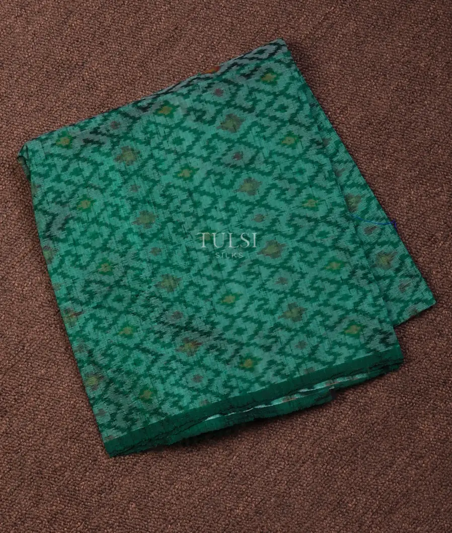 Green Ikat Blouse T681702-image