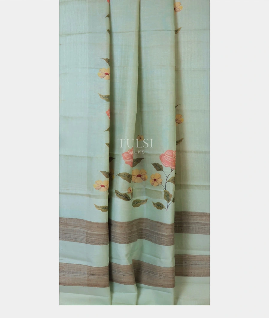 light-bluish-green-tussar-printed-saree-t703277-t703277-b