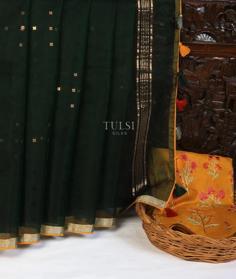 bottle-green-woven-organza-saree-t709233-t709233-e