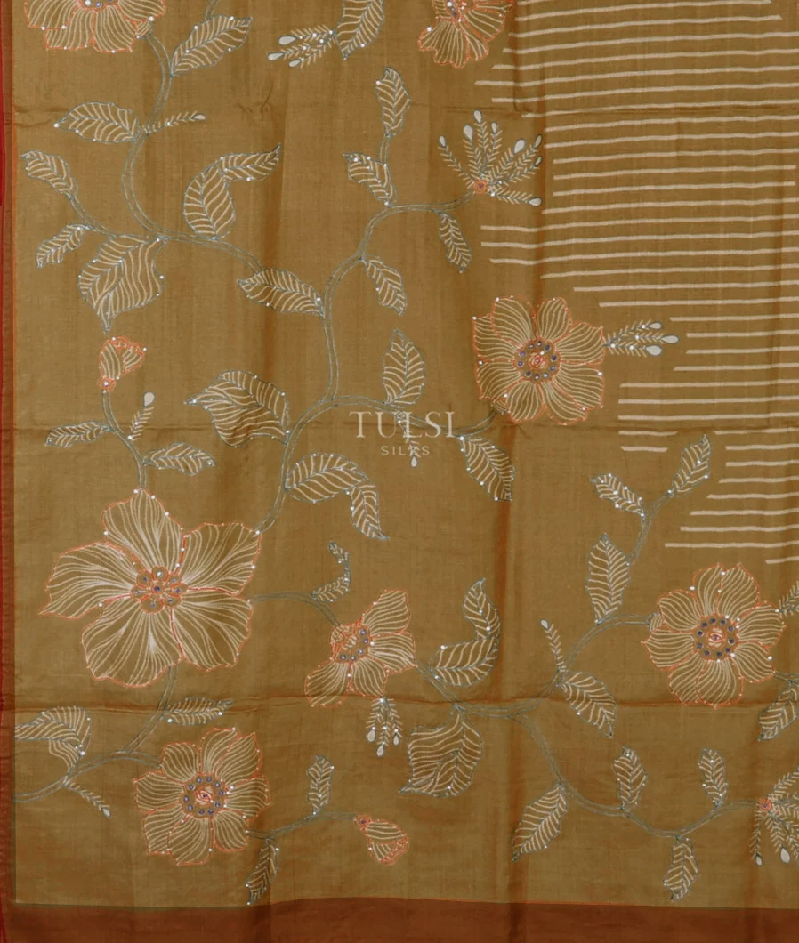 yellow-tussar-embroidery-saree-t708352-t708352-d