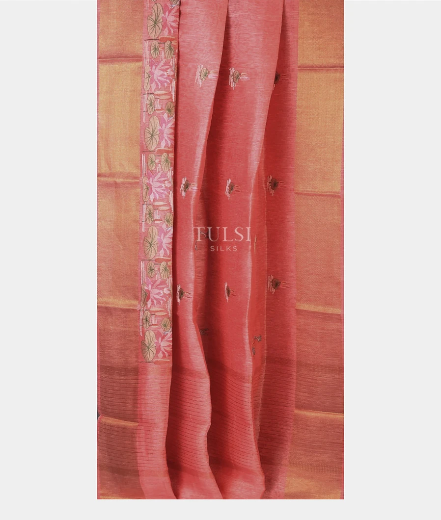 peach-linen-embroidery-saree-t707150-t707150-b