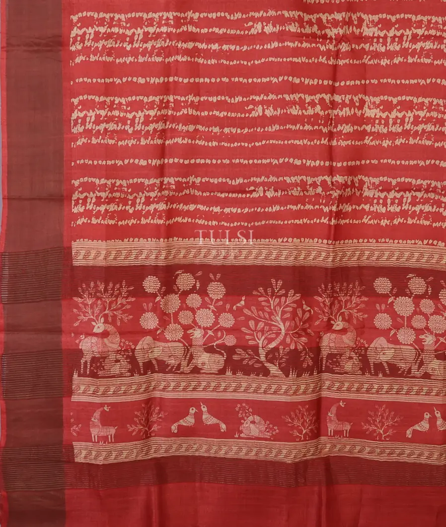 red-tussar-printed-saree-t706984-t706984-d