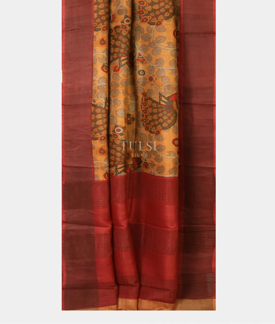 yellow-tussar-printed-saree-t708256-t708256-b