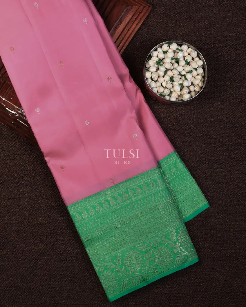Pink Kanjivaram Silk Saree T692856-image