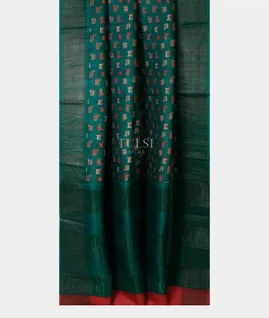 bluish-green-tussar-printed-saree-t706995-t706995-b