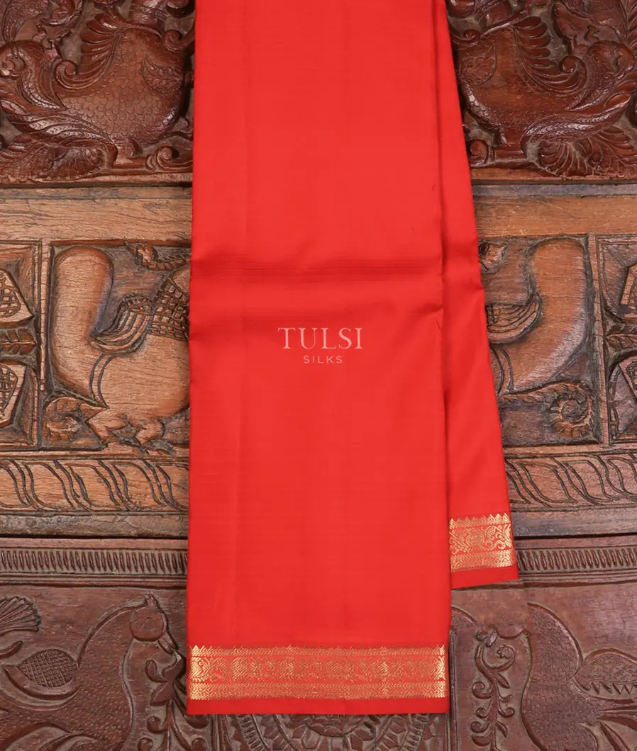 Red Soft Silk Saree T668600-image