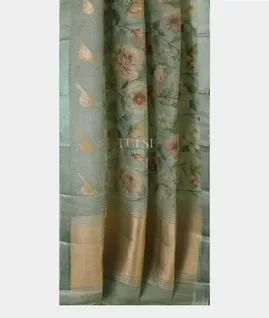 greenish-grey-kora-organza-printed-saree-t692955-t692955-b
