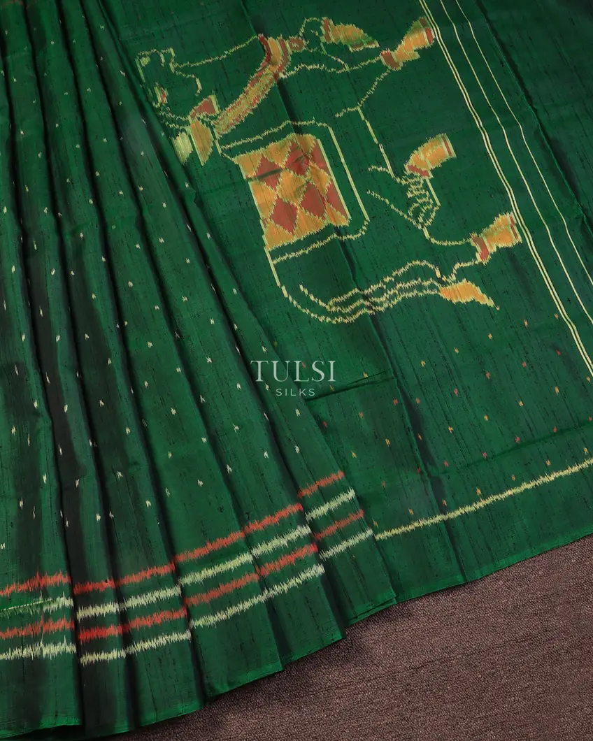 bottle-green-patola-silk-saree-t706452-t706452-b