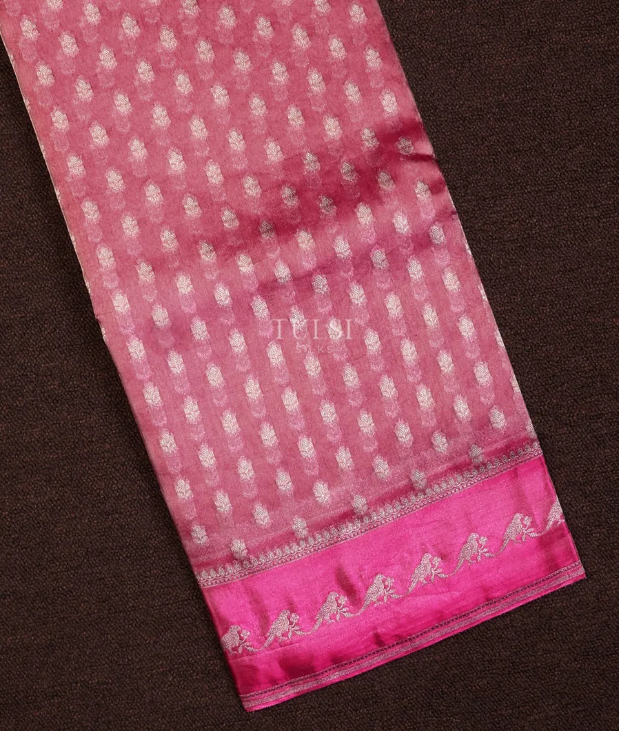 Pink Banaras Organza Saree  T711145-image